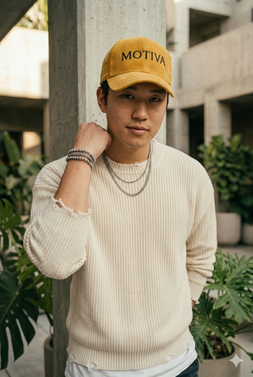 Yellow MOTIVA Cap